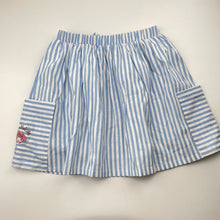 Load image into Gallery viewer, Girls Sanrio, My Melody, lined cotton skirt, elasticated, L:35cm, EUC, size 8,