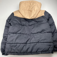 Load image into Gallery viewer, Boys Country Road, fleece-lined puffer jacket / coat (small marks / catches), FUC, size 10,