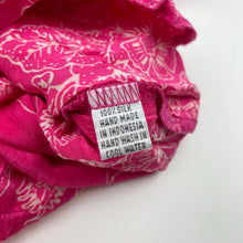 Load image into Gallery viewer, Girls Coco and Ginger, handmade floral silk ruffle playsuit, EUC, size 5,