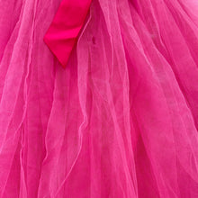 Load image into Gallery viewer, Girls Origami, tulle & floral party dress *small holes in tulle*, FUC, size 7, L: 62cm