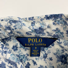 Load image into Gallery viewer, Girls POLO RALPH LAUREN, floral cotton shirt dress, pockets, EUC, size 8, L: 67cm