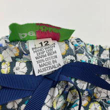 Load image into Gallery viewer, Girls Betty and Lola, lightweight floral cotton summer dress, EUC, size 12, L: 74cm