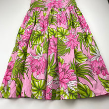 Load image into Gallery viewer, Girls floral, lightweight summer dress, no labels, armpit-armpit: 32.5cm, EUC, size 7-8, L: 80cm