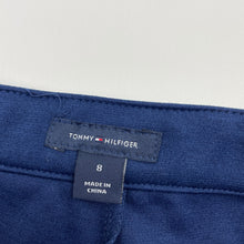 Load image into Gallery viewer, Girls TOMMY HILFIGER, navy pants, adjustable, inside lieg: 56.5cm, GUC, size 8,