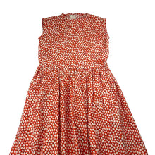 Load image into Gallery viewer, Girls cotton, sleeveless dress, no labels, armpit-armpit: 32cm, EUC, size 7-8, L: 67cm