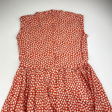 Load image into Gallery viewer, Girls cotton, sleeveless dress, no labels, armpit-armpit: 32cm, EUC, size 7-8, L: 67cm