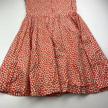Load image into Gallery viewer, Girls cotton, sleeveless dress, no labels, armpit-armpit: 32cm, EUC, size 7-8, L: 67cm