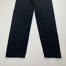 Load image into Gallery viewer, Girls Isobella & Chloe, black stretchy leggings, inside leg: 51cm, EUC, size 8,
