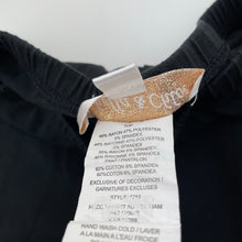 Load image into Gallery viewer, Girls Isobella & Chloe, black stretchy leggings, inside leg: 51cm, EUC, size 8,