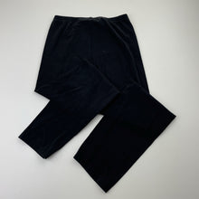 Load image into Gallery viewer, Girls Isobella & Chloe, black stretchy leggings, inside leg: 51cm, EUC, size 8,