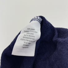 Load image into Gallery viewer, Girls GYMBOREE, navy cotton casual pants, elasticated, inside leg: 51cm, EUC, size 8,