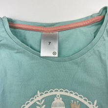 Load image into Gallery viewer, Girls Target, cotton long sleeve tee / top, FUC, size 7,