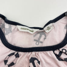 Load image into Gallery viewer, Girls Country Road, lightweight cotton tee / top (wash fade), FUC, size 4,