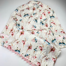 Load image into Gallery viewer, Girls Petite Papinelle, lightweight cotton dressing gown / robe, EUC, size 8-10,