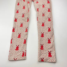 Load image into Gallery viewer, Girls Seed, stretchy leggings, rabbits, inside leg: 51cm, FUC, size 8,