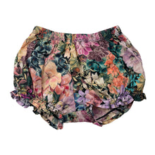 Load image into Gallery viewer, Girls Dimples, lightweight floral cotton shorts / bloomers, EUC, size 00-0,