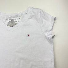 Load image into Gallery viewer, Girls TOMMY HILFIGER, lightweight V-neck tee / top, FUC, size 8-10,