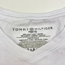 Load image into Gallery viewer, Girls TOMMY HILFIGER, lightweight V-neck tee / top, FUC, size 8-10,