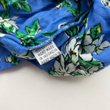 Load image into Gallery viewer, Girls Coco and Ginger, hand made, lightweight floral cotton skirt, elasticated, L:39cm, EUC, size 8,