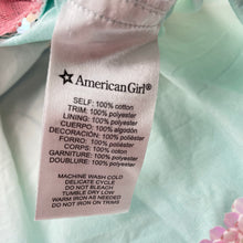 Load image into Gallery viewer, Girls American Girl, lightweight cotton & sequin skirt, elasticated, L:35cm, EUC, size 10-12,