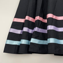 Load image into Gallery viewer, Girls BLOCH, full circle character skirt, pastel ribbons, adjustable, GUC, size 6-8,