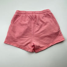 Load image into Gallery viewer, Girls Nutmeg, pink cotton shorts, elasticated, FUC, size 8-9,