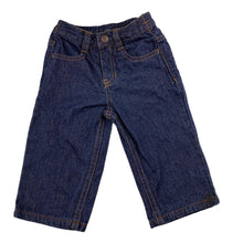 Load image into Gallery viewer, Nautica dark denim jeans / pants, elasticated, size 12 months, Pre-loved