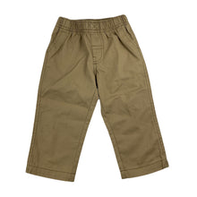 Load image into Gallery viewer, Carter's beige lightweight cotton pants, elasticated, size 12 months, Pre-loved