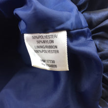Load image into Gallery viewer, Girls Cherokee, navy satin effect formal / party dress, GUC, size 2