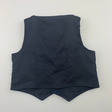Load image into Gallery viewer, Boys Mamas & Papas, blue pin stripe formal vest / waistcoat, EUC, size 0