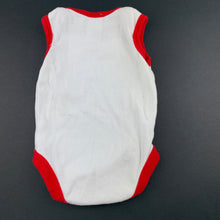 Load image into Gallery viewer, Unisex Baby Berry, cotton Christmas reindeer bodysuit / romper, GUC, size 00
