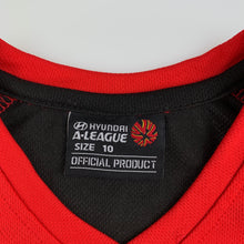 Load image into Gallery viewer, Boys A League Official, Western Sydney Wanderers FC jersey top, EUC, size 10