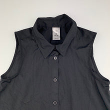 Load image into Gallery viewer, Girls Miss Understood, black lightweight top / sleeveless shirt, EUC, size 8