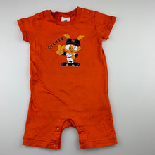 Load image into Gallery viewer, Boys Adidas, San Fran Giants baseball cotton romper, FUC, size 000