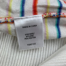 Load image into Gallery viewer, Girls Pavement, striped soft stretchy sweater / jumper, armpit to armpit: 39cm, GUC, size 8