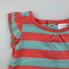 Load image into Gallery viewer, Girls Baby Charlie & Me, striped soft feel t-shirt / top, GUC, size 000,
