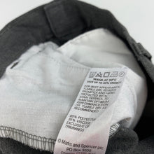 Load image into Gallery viewer, Boys M&S, grey school cargo shorts, adjustable, pilling, FUC, size 4-5,