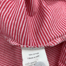 Load image into Gallery viewer, Girls Milkshake, striped cotton casual dress, belt not included, GUC, size 8, L: 64cm approx