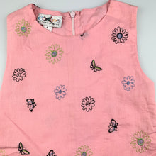 Load image into Gallery viewer, Girls Cookoo, Embroidered lightweight cotton dress, EUC, size 4, L:  58 cm