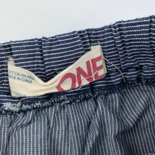 Load image into Gallery viewer, Girls Cotton On, blue and white cotton skirt, elasticated, GUC, size 1,