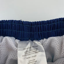 Load image into Gallery viewer, Boys lined, lightweight board shorts, elasticated, sharks, GUC, size 0,