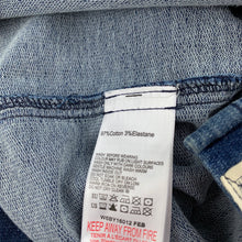 Load image into Gallery viewer, Boys Pumpkin Patch, stretch knit denim long sleeve shirt, EUC, size 7,