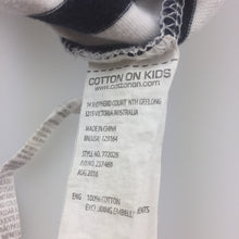 Load image into Gallery viewer, Girls Cotton On, navy & white stripe cotton sumer party dress, GUC, size 3