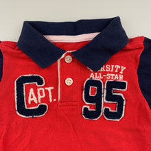 Load image into Gallery viewer, Boys Osh Kosh, cotton polo shirt / top, FUC, size 0,