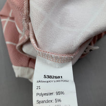 Load image into Gallery viewer, Girls Shein, pink lightweight skirt, elasticated, FUC, size 8,