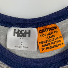 Load image into Gallery viewer, Boys H&H, pyjama singlet top, dinosaur, FUC, size 7,