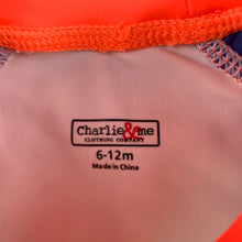 Load image into Gallery viewer, Boys Charlie & Me, long sleeve rashie / swim top, shark, care labels removed, EUC, size 0,