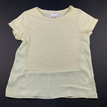 Load image into Gallery viewer, Girls Witchery, lemon lightweight short sleeve top, FUC, size 8,