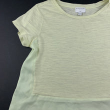 Load image into Gallery viewer, Girls Witchery, lemon lightweight short sleeve top, FUC, size 8,