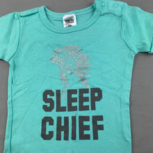 Load image into Gallery viewer, unisex Baby Berry, soft cotton pyjama t-shirt / top, sleep, EUC, size 0,